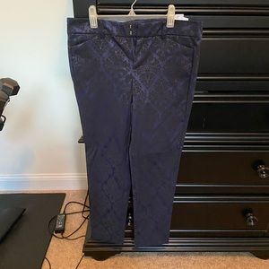 Vguc size 4 Old Navy blue and black Pixie pants